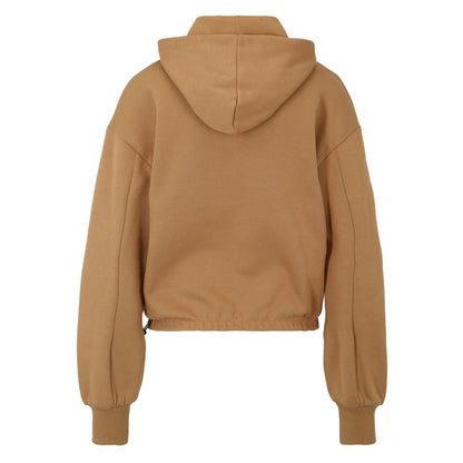 Brown Cotton Sweatshirt