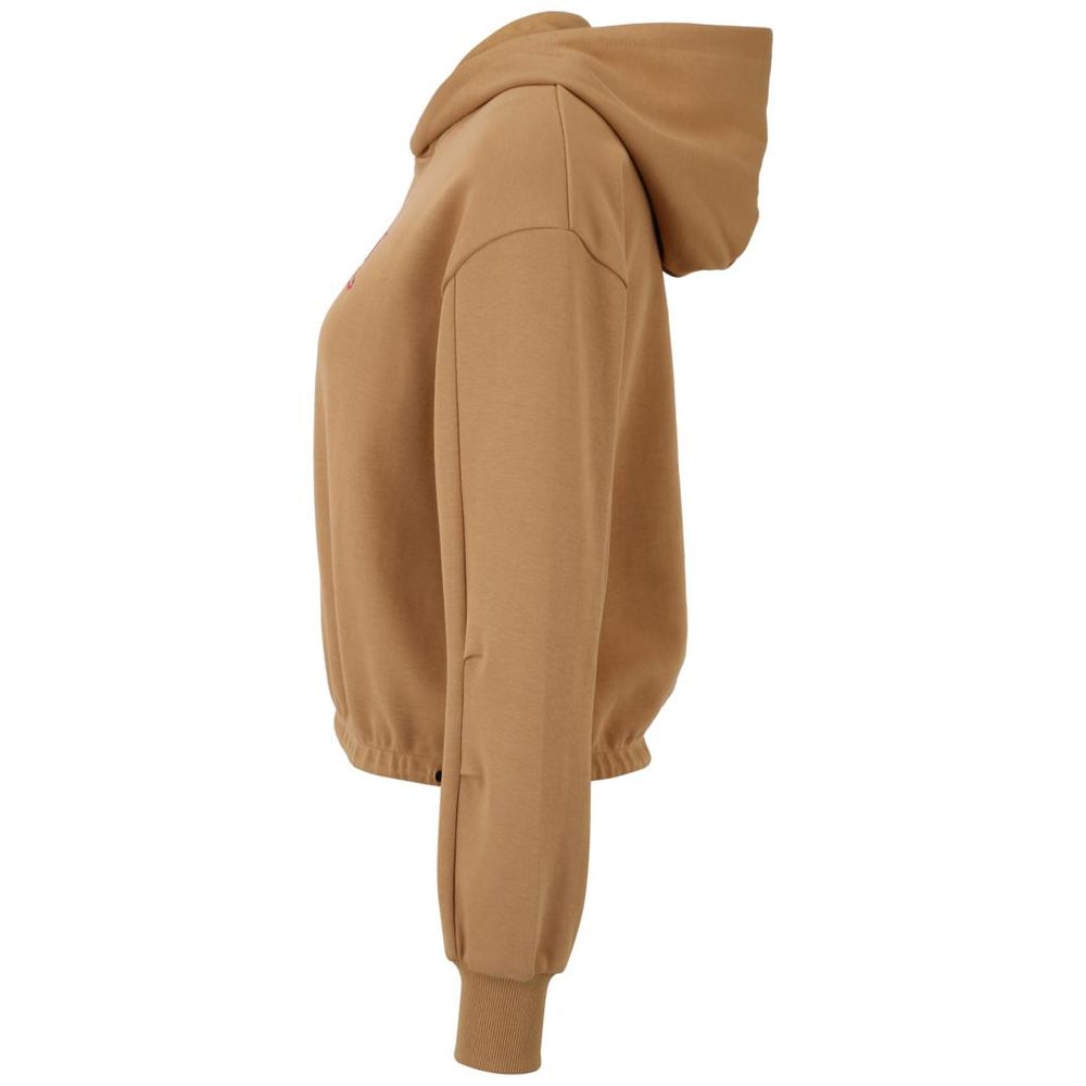 Brown Cotton Sweatshirt