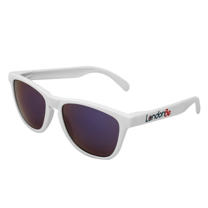 White Injected Sunglasses