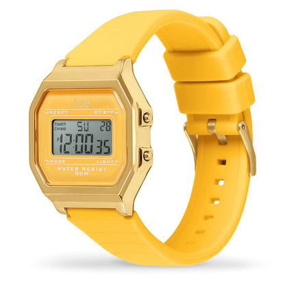 Bicolor Synthetic Digital Watch
