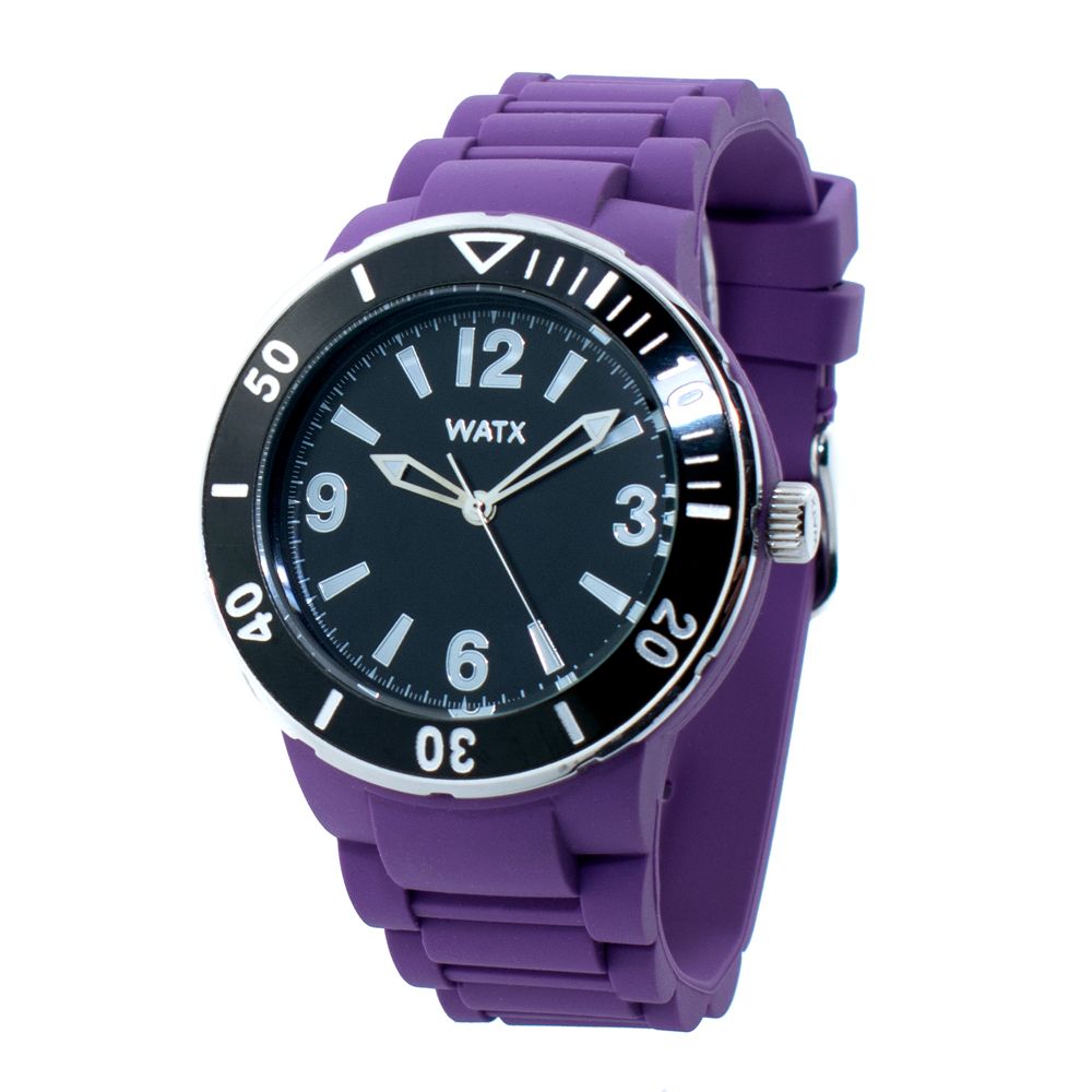 Multicolor Rubber Sport Watch