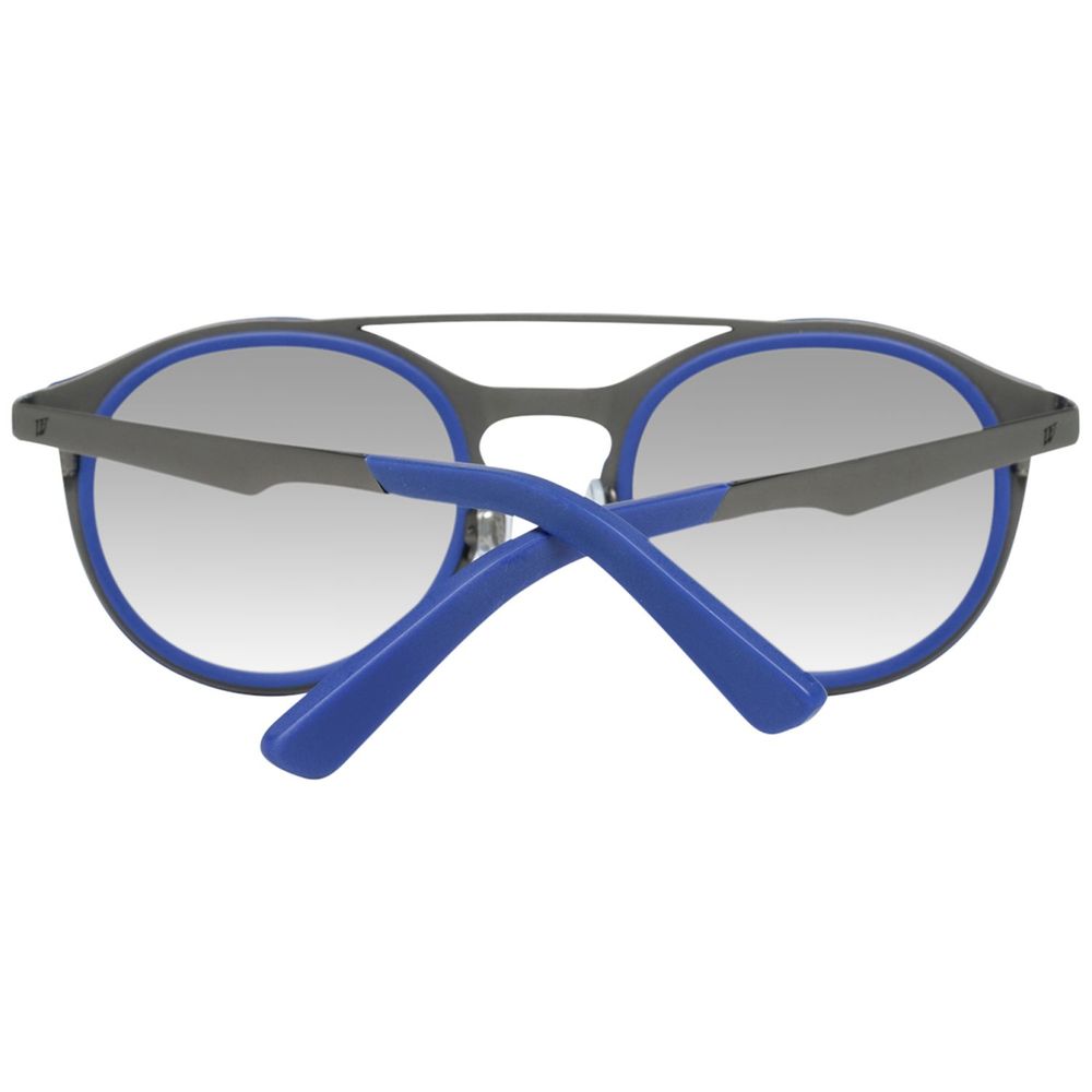 Blue Metal Sunglasses