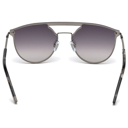 Gray Metal Sunglasses