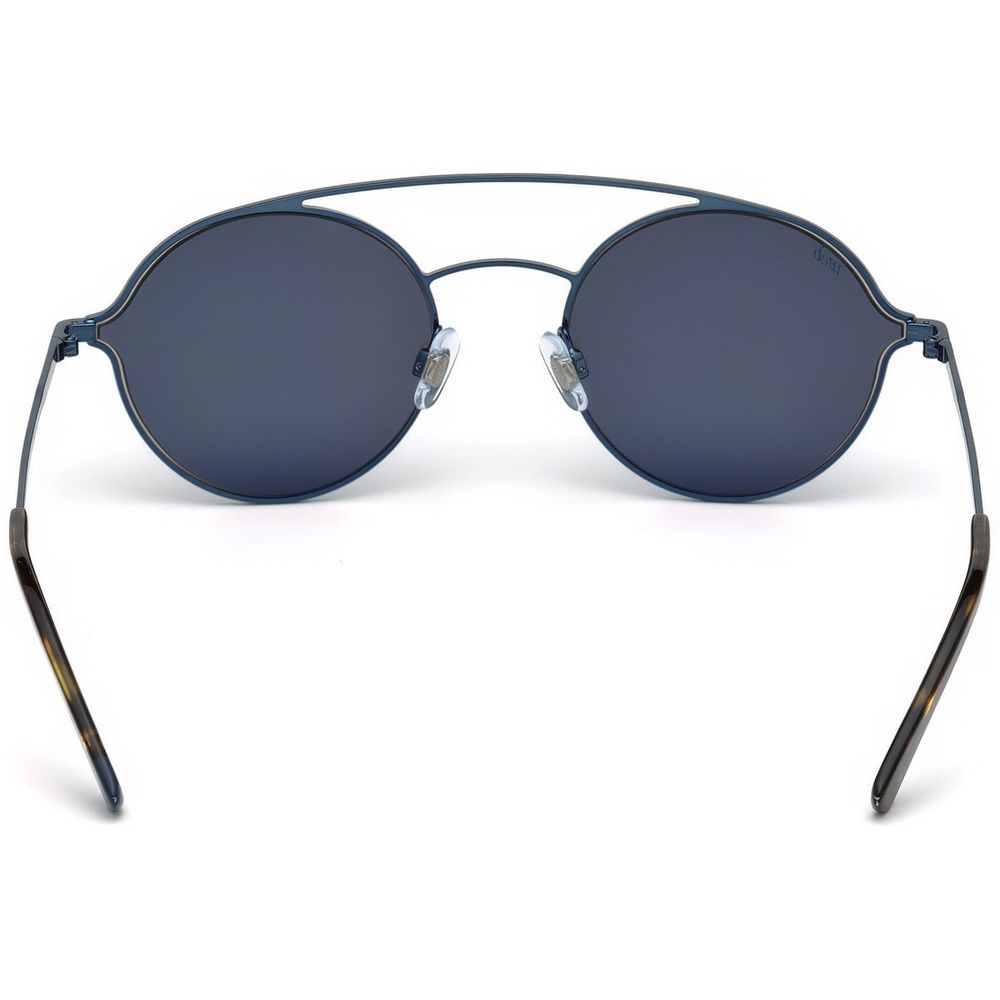 Blue Metal Sunglasses