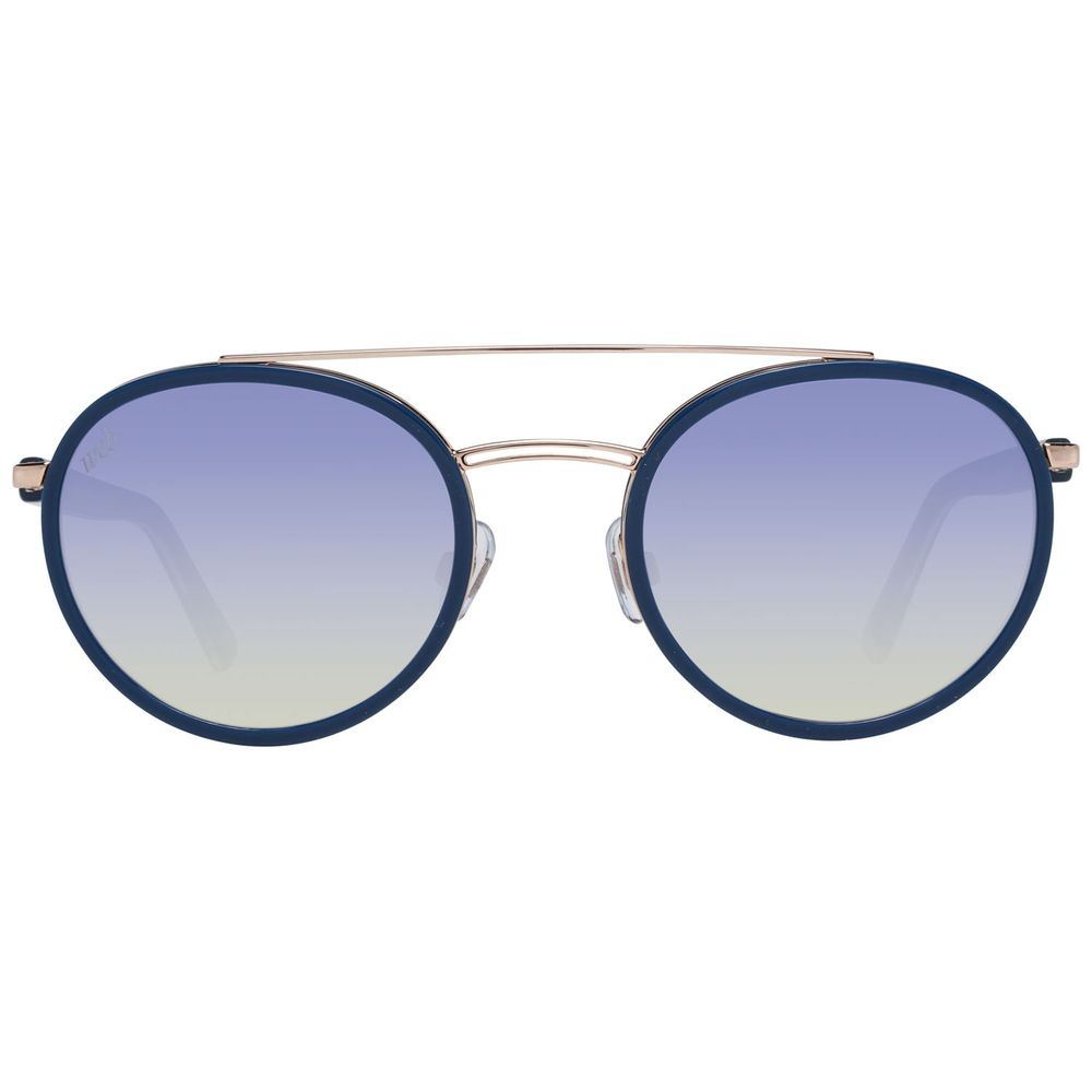 Blue Metal Sunglasses