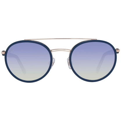 Blue Metal Sunglasses