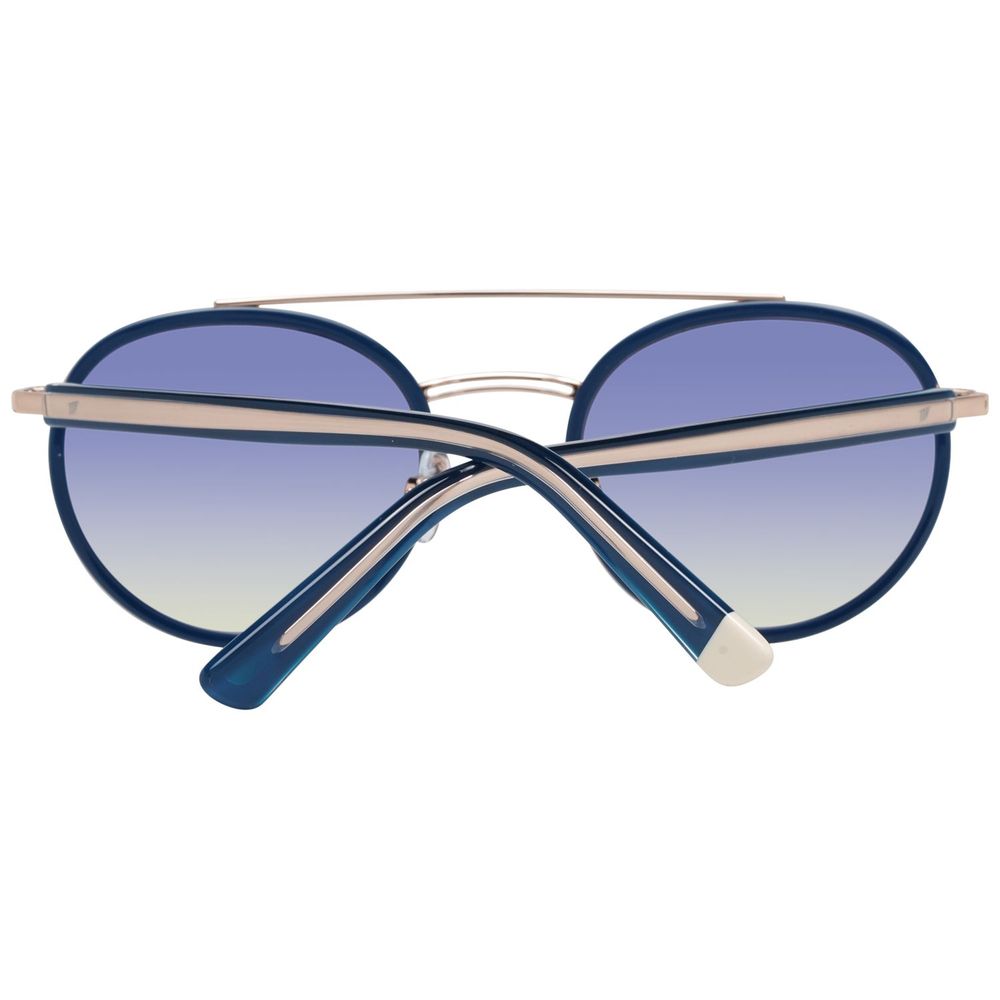 Blue Metal Sunglasses