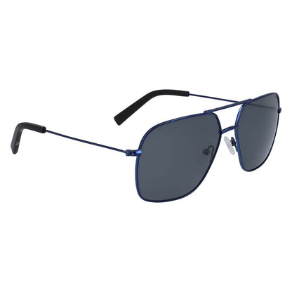 Blue Metal Sunglasses