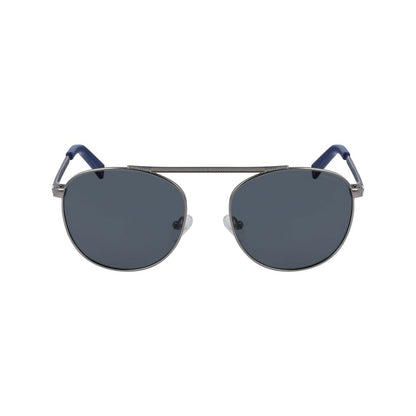 Gray Metal Sunglasses