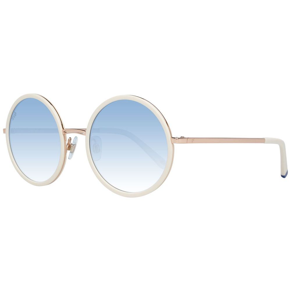 Beige Metal Sunglasses