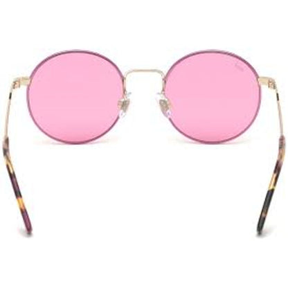 Pink Metal Sunglasses