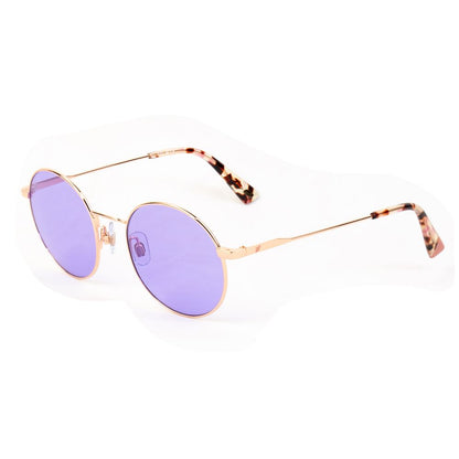 Pink Metal Sunglasses