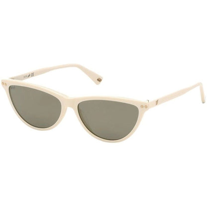 White Acetate Sunglasses