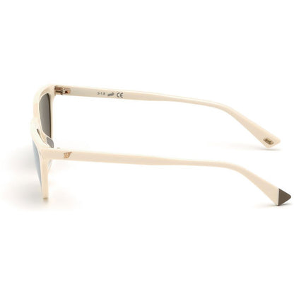 White Acetate Sunglasses