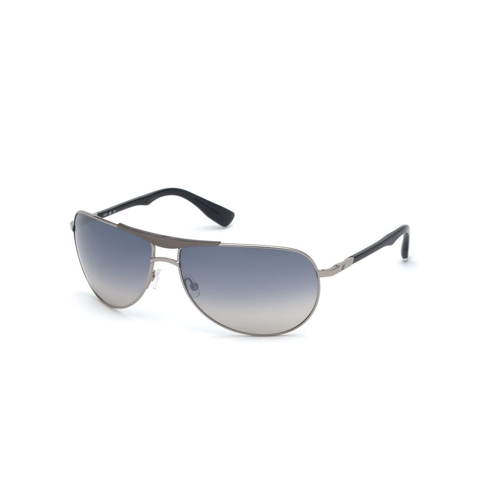 Gray Metal Sunglasses