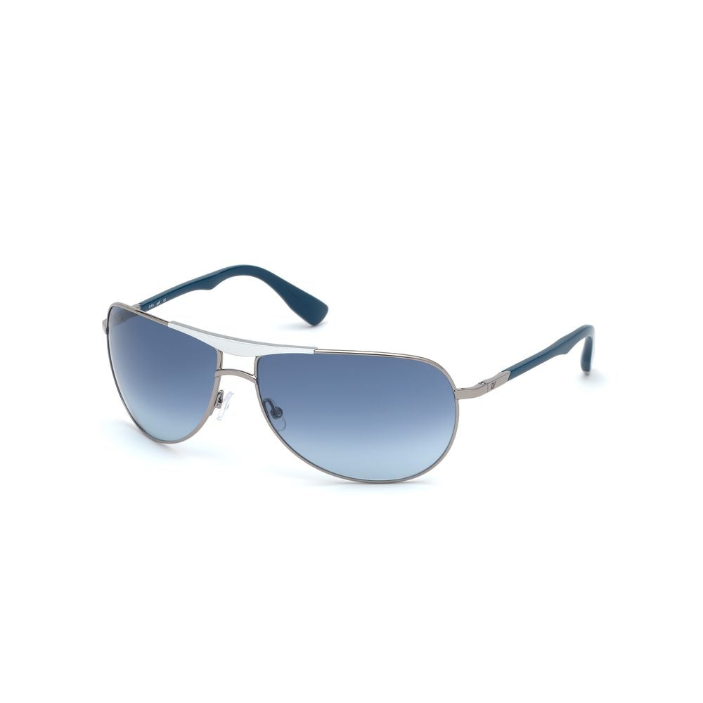 Gray Metal Sunglasses