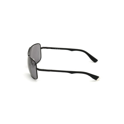 Black Metal Sunglasses