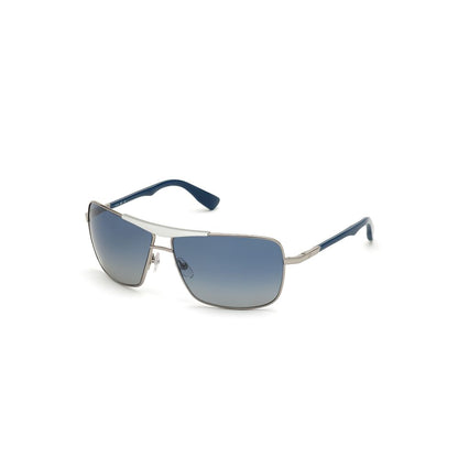 Gray Metal Sunglasses