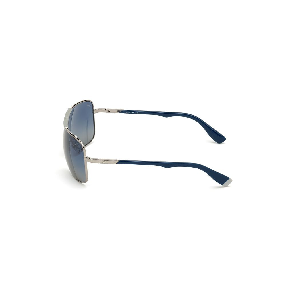 Gray Metal Sunglasses