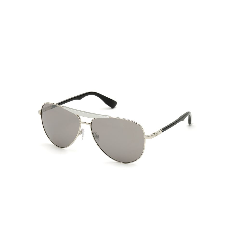 Gray Metal Sunglasses