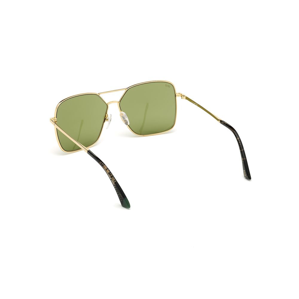 Gold Metal Sunglasses
