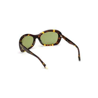 Brown Plastic Sunglasses