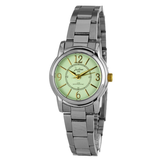 Silver Stainless Steel Dress Watch
