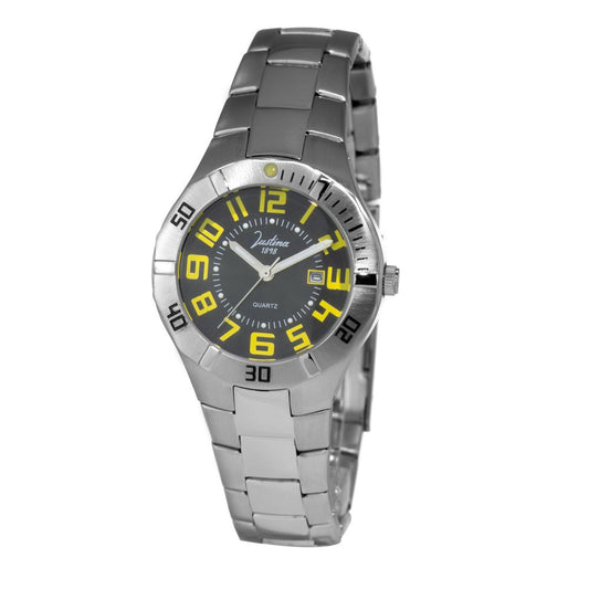 Silver Stainless Steel Dress Watch