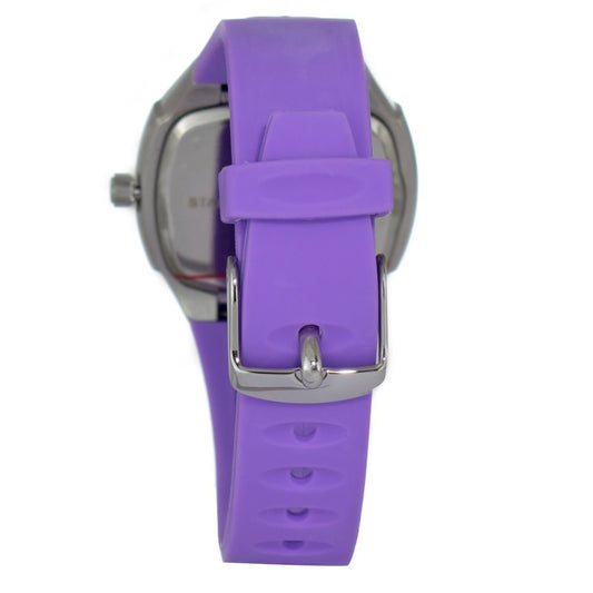 Purple Rubber Dress Watch