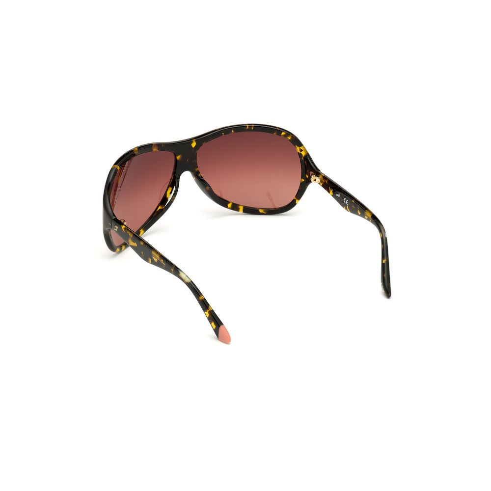 Brown Plastic Sunglasses