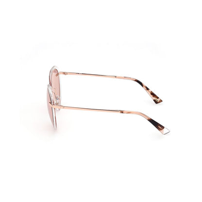 Transparent Metal Sunglasses