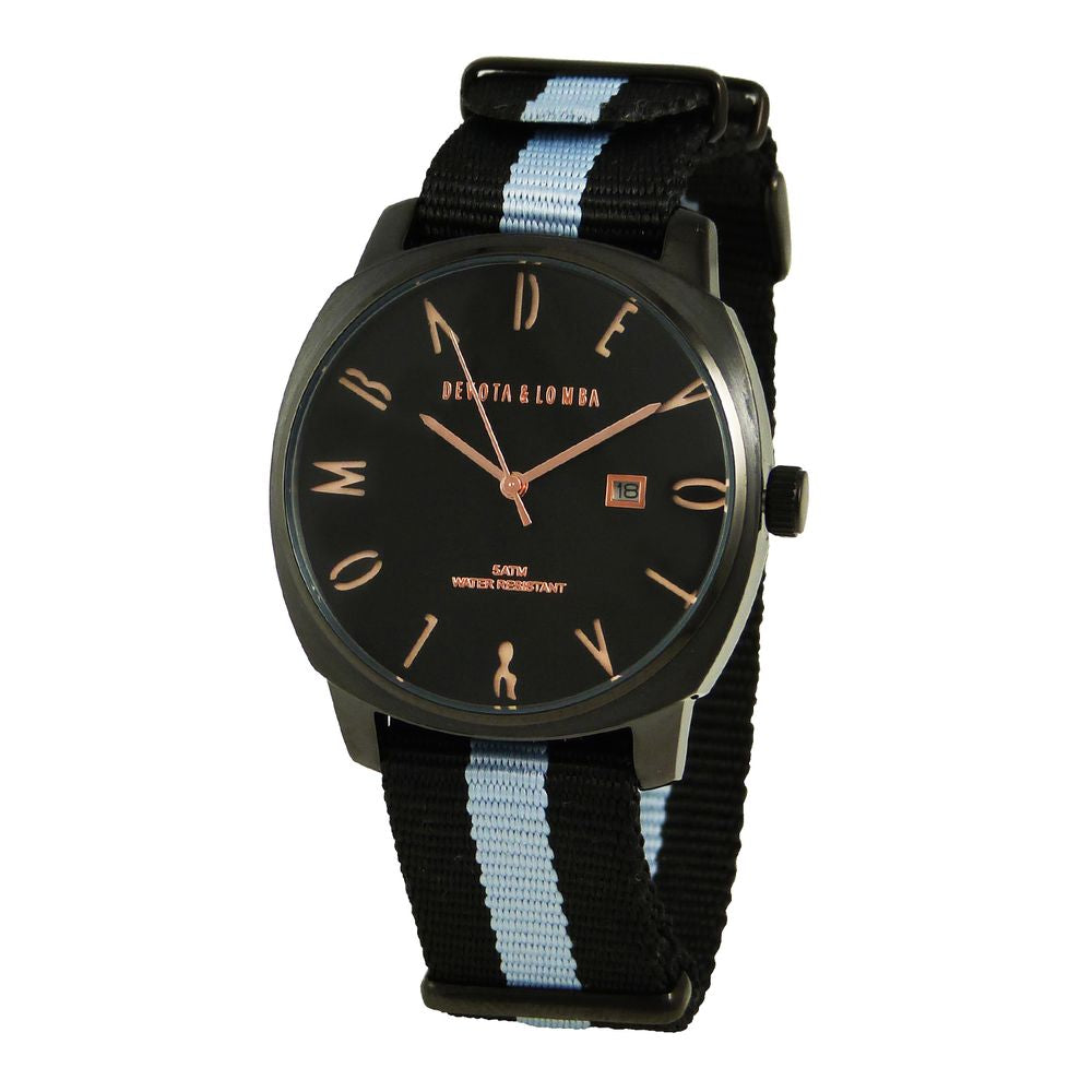 Black Nylon Bracelet Watch