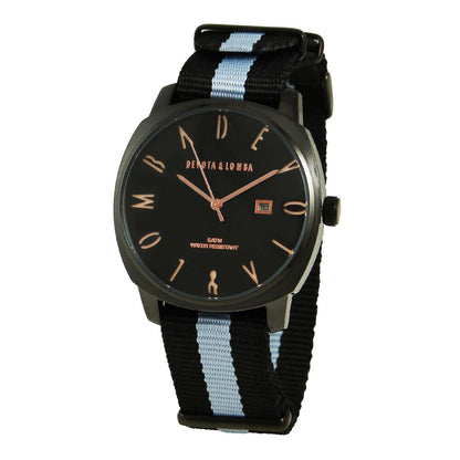 Black Nylon Bracelet Watch