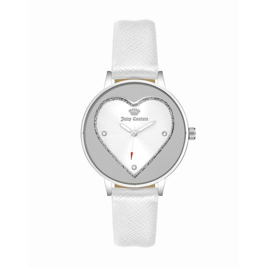 White Plastic Dress Watch
