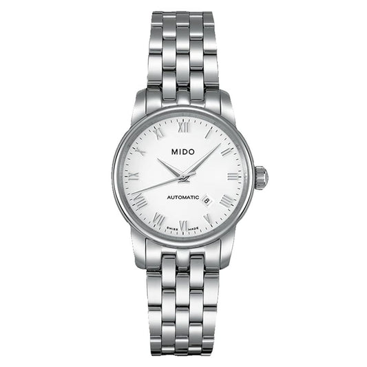 Gray Stainless Steel Dress Watch