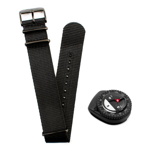 Black Rubber Sport Watch