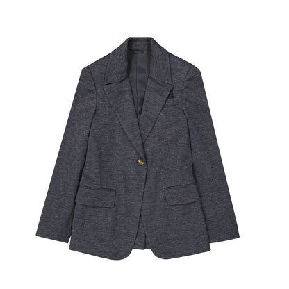 Gray Wool Blazer
