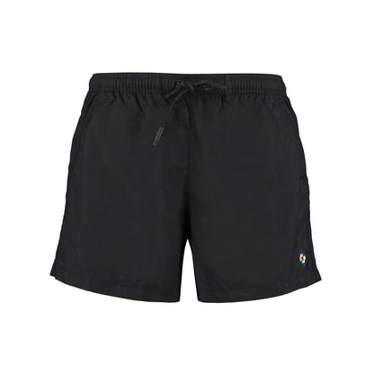Black Polyamide Short And Mini Shorts