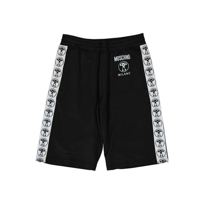 Black Elastane Shorts