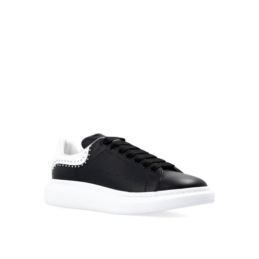Black Calfskin Chunky Sneakers