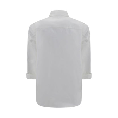 White Cotton Dress Shirt