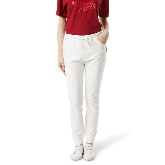 Black Cotton Casual Pants