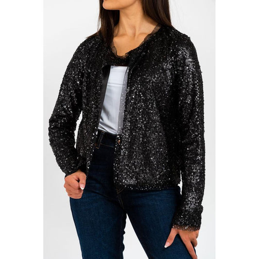 Black Polyamide Blazer