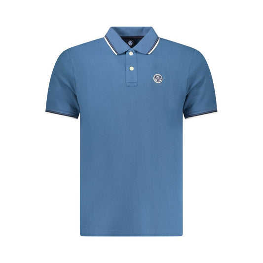 Blu Cotton Men Polo