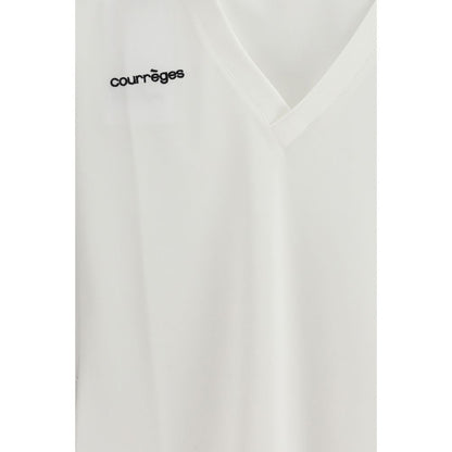 White Cotton Polo Shirt