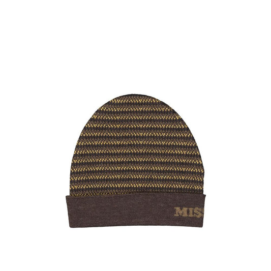 Brown Wool Beanie