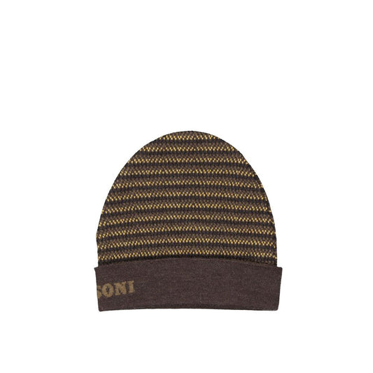 Brown Wool Beanie