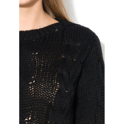 Black Wool Sweatshirt