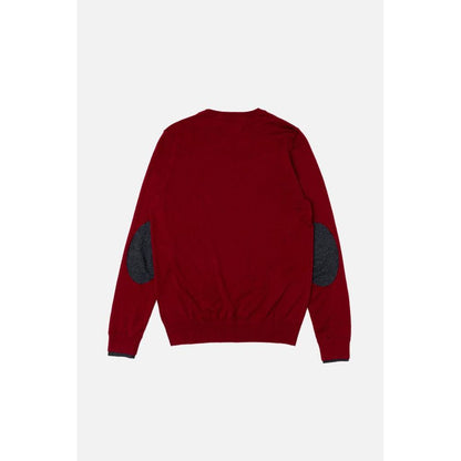 Red Cotton Sweatshirt