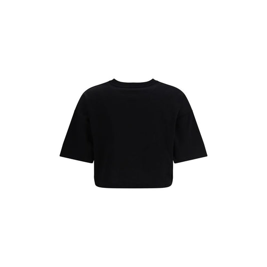 Black Cotton T-Shirt